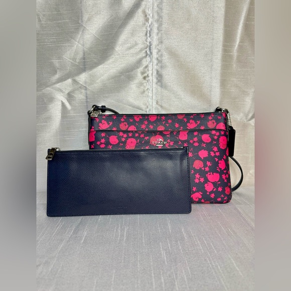 Coach floral crossbody purse - Picture 15 of 16